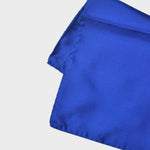 Silk Pocket Square in Royal Blue