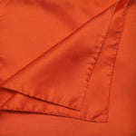Silk Pocket Square in Orange