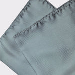 Silk Pocket Square in Grey