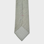 Raw Silk Handrolled Tie in Oatmeal