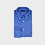 Blue on Blue Medium Gingham Check Button Down Shirt