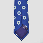 Hoops Silk Tie in Blue