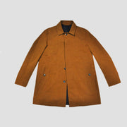 Driving Coat in Mustard