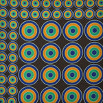 Targets English Silk Pocket Square in Brown & Orange & Blue