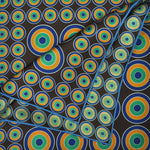 Targets English Silk Pocket Square in Brown & Orange & Blue