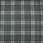 Dots & Checks Reversible Panama Silk Pocket Square in Charcoal & Grey