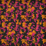 Diamonds & Squares & Camo Panama Silk Pocket Square in Greens & Yellows & Pinks