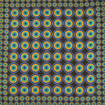 Targets English Silk Pocket Square in Brown & Orange & Blue