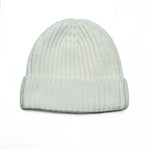 Four Ply Cashmere Winter Beanie in White