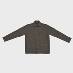Wool Blazer with Breast Pocket in Light Brown