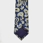 The Funky Buteh Silk Tie in Blue & White