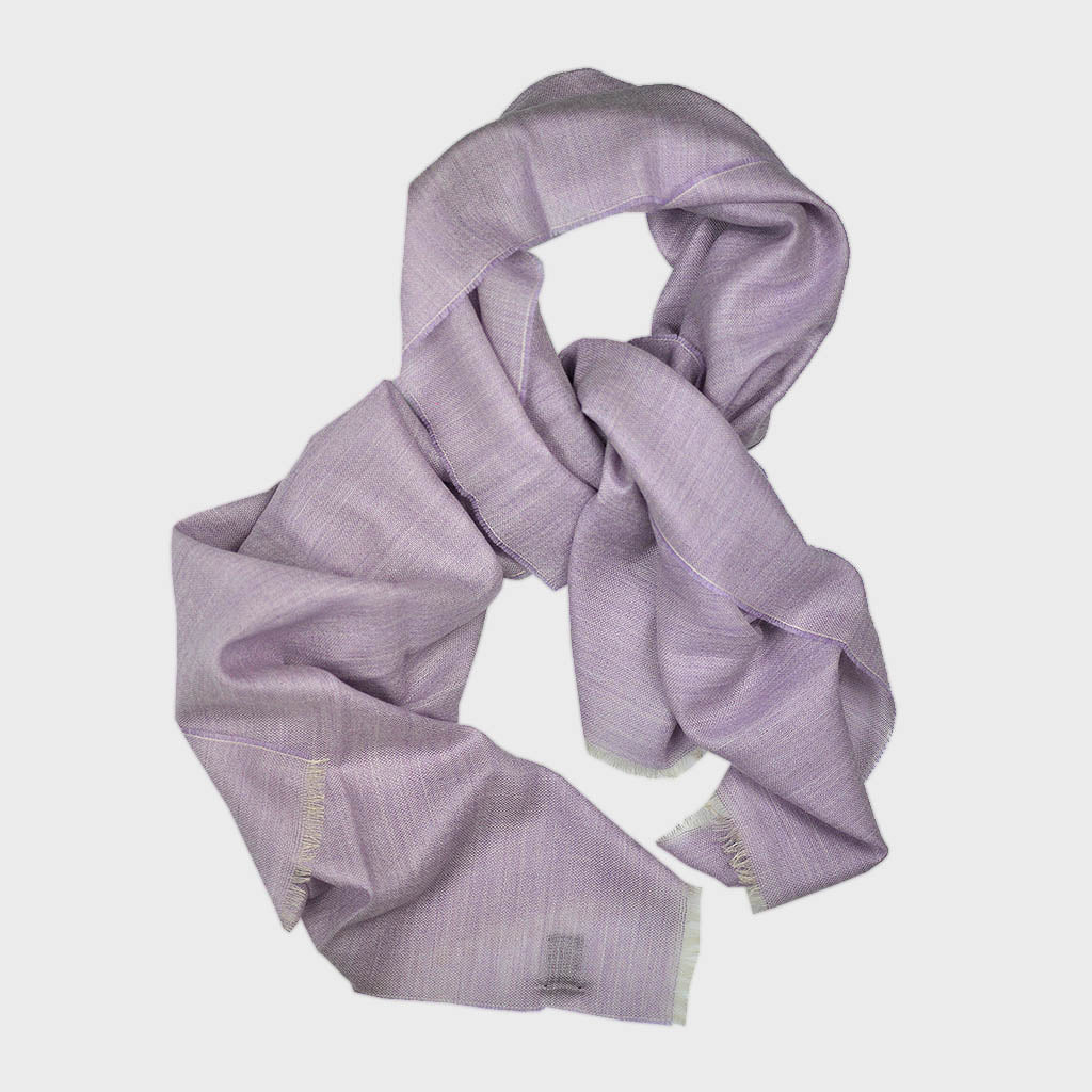 Wool Scarf in Lilac