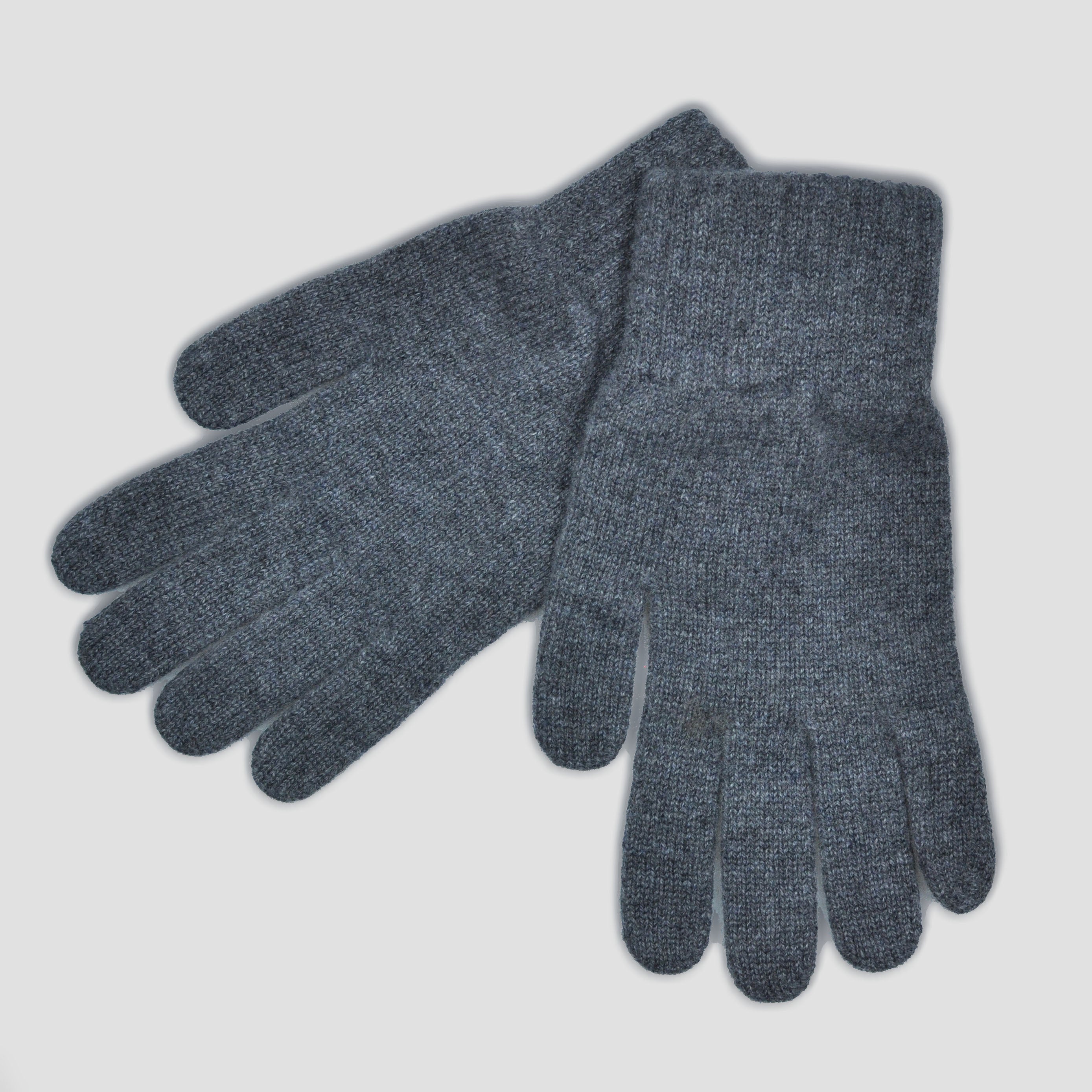 Fine Cashmere Glove in Grey