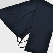 Jersey Trouser with Draw String in Navy