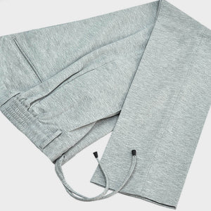 Jersey Trouser with Draw String in Light Grey