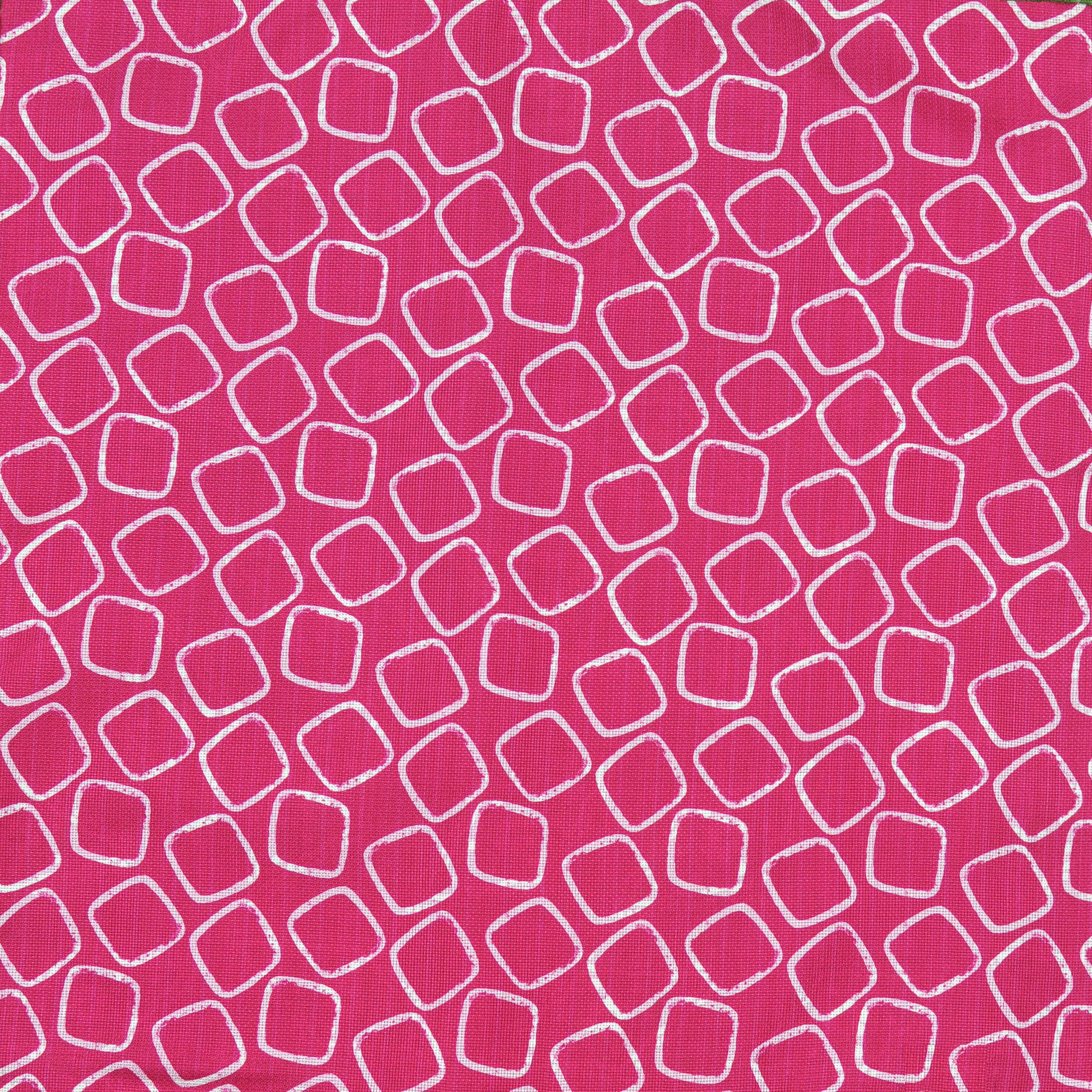 Florets & Geo's Reversible Panama Silk Pocket Square in Pink