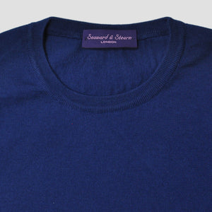 Classic Cotton Crew in Royal Blue