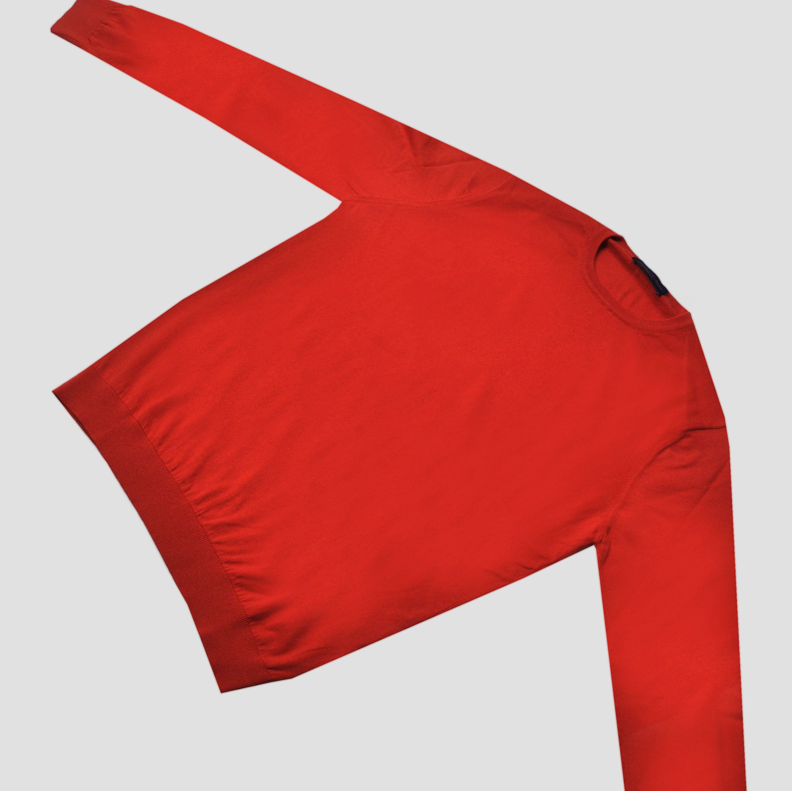 Classic Cotton Crew in Red
